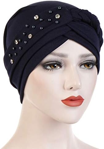 כובעי כפת כובע כובע לנשים, ואגלי כובע מוסלמי לפרוע טורבן לעטוף כובע לעודד בסיס כדור כובעי כותנה בד כובע