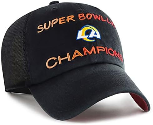 '47 NFL Super Bowl LVI אלופת הסצנה המשאית המשאית לנקות כובע מתכוונן