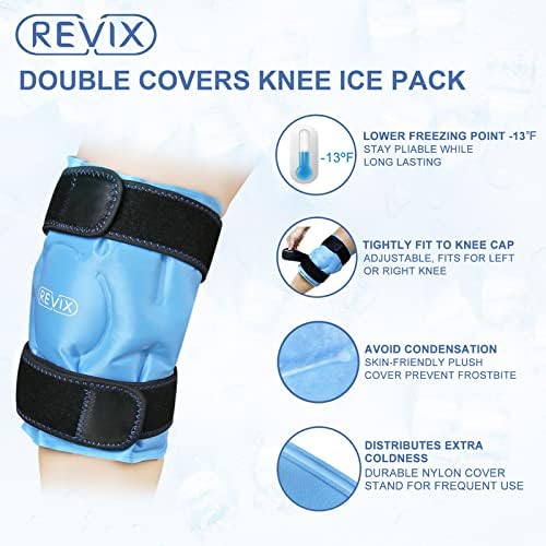 לעטוף סביב כל הברך לאחר ניתוח קרח חבילה עבור הברך כאב הקלה, לשימוש חוזר ג ' ל קרח לעטוף עבור רגל פציעות
