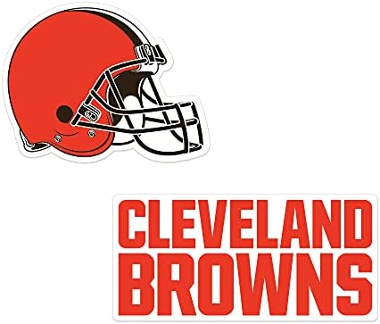 NFL Cleveland Browns 2-Pack Die Cut Cut Set Set Set