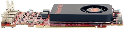 מוצרי VisionTek Radeon 7750 SFF 2GB GDDR5 4M DirectX 11 OpenGL מאוורר יחיד פרופיל נמוך 4x כרטיס גרפי MINIDP - 900798
