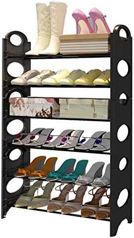 מתלה נעל אמנות ברזל דולפלי, מעבה טבעי 4-8 -8 כניסה לאחסון מדף נעליים לארון כניסה לסלון חדר שינה -B 65x20x95 סמ