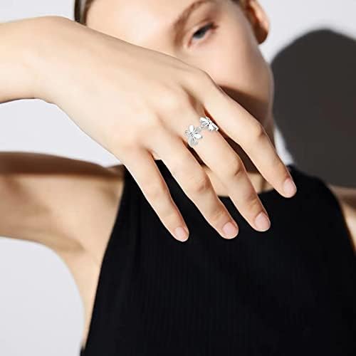 2023 טבעת פרחים מותאמת אישית חדשה עיצוב פשוט ועדין מתאים לכל האירועים להקת חתונה של נשים
