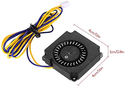 CREALITY ENDER-3 /ENDER-3 PRO EXTRUDER COOLING FAN SAPE HIGH SPEED DC ללא מברשת 40X40X10MM DC 24V EXTRUDER