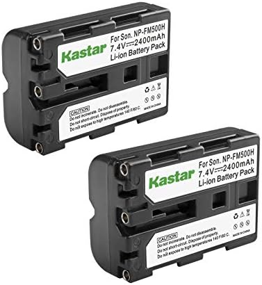סוללה של Kastar NP-FM500H לסוני DSLR-A100 A200 A300 A350 A450 A500 A550 A560 A580 A700 A850 A900 ALPHA SLT A57 A58 A65