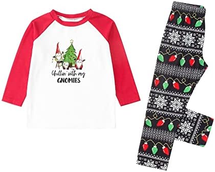 תלבושות משפחת חג המולד-פסטיבל Santa PJ Setts Bearwear-youeneom-christmas, חג המולד סט לזוגות וילדים