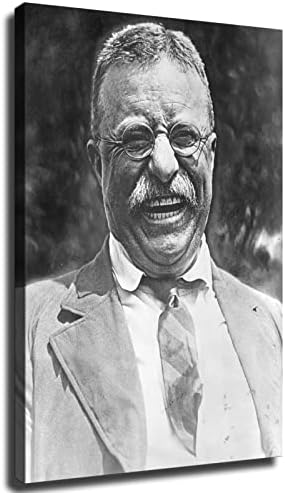 דיוקן של תיאודור רוזוולט פוסטרים והדפס תמונות אמנות קיר לעיצוב חדר שינה בסלון מערה נהדרת מערה ועיצוב בר