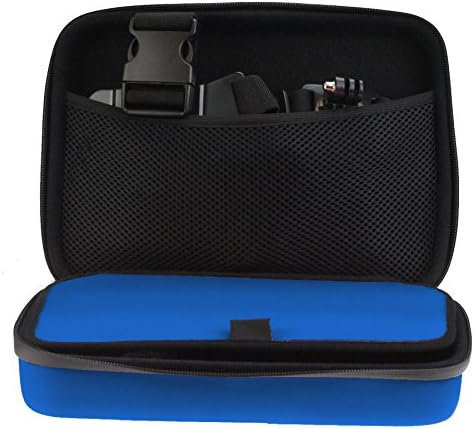 Navitech כחול כבד כבד מחוספס קשיח/כיסוי תואם ל- Kodak Pixpro 4K VR360 PAM CAM