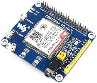 Coolwell Waveshare 4G/3G/2G/GSM/GPRS/GNSS כובע עבור Raspberry Pi/Jetson Nano מבוסס SIM7600G-H תמיכה LTE CAT4 לחיוג, שיחת