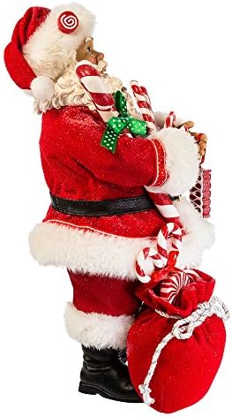 קורט ס. אדלר 10.5 סנטה עם דמות ממתקים ושק