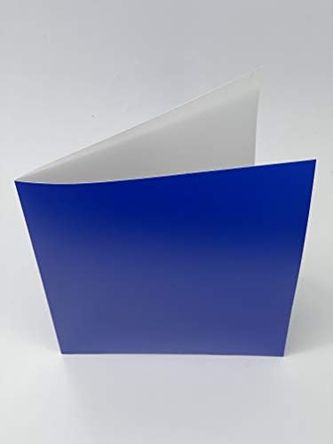 אולטרה עבה כחול כיס תיקיות 6 חבילה