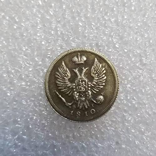 אמנות עתיקות 1810 רוסיה 5 קופק העתק מטבע מטבע לא כספי סיטונאי 1339