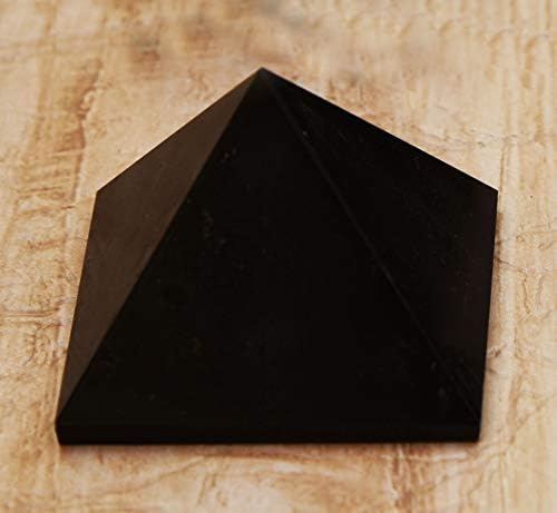 ריפוי ברכה מוצק שחור שחור פירמידה פנג שואי רייקי רוחני אבן טבעית צ'אקרה קריסטל טיפול אמונה ריפוי אנרגיה פירמידה