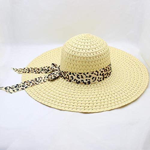 כובע חוף קיץ כובע פדורה מתקפל כובע שמש כובע חוף כובע חוף קשת קשת רחבה שוליים פנמה פנמה פנמה הדפס