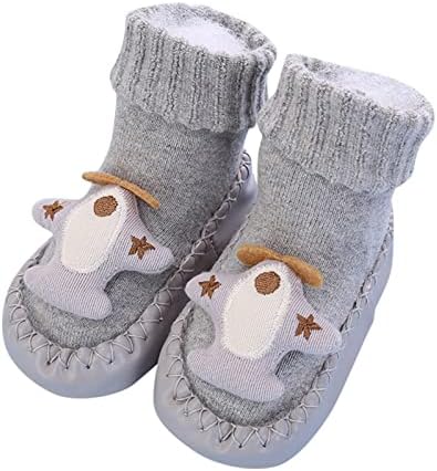 נעלי פעוטות ילדים סתיו וחורף נערים ונערות גורים מצוירים חמודים דפוסי חתול בברך גרביים גבוהים