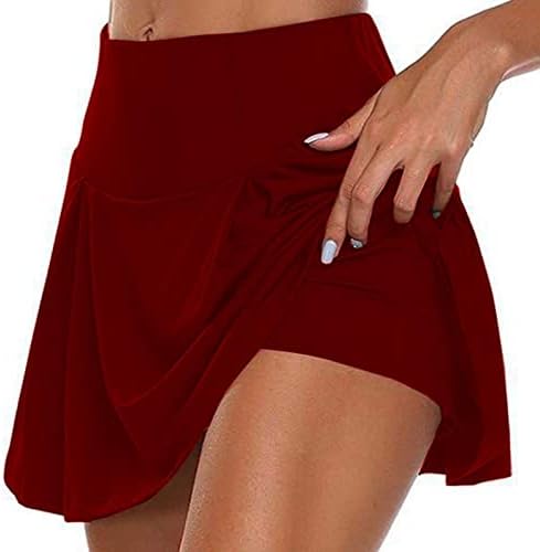 נשים 2 ב 1 זורם פרחוני מודפס מכנסי כושר קצרים מהיר יוגה יבשה שכבה כפולה גודל סיבתי קצר S-5xl