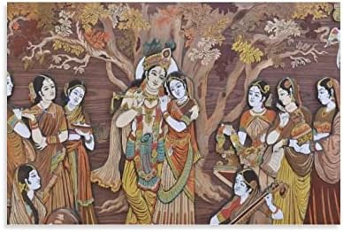 Radha Krishna Oldus Olds Comment Art Art Vintage Art Dealth Dell