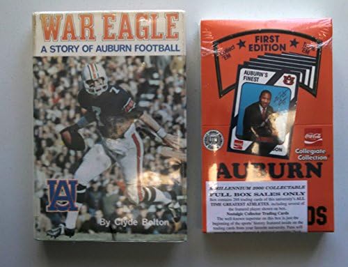 אוסף קולגייט Auburn Tigers כרטיסי סחר בכדורגל