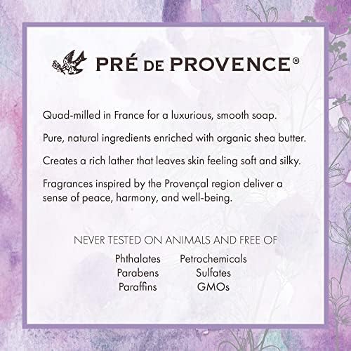בר סבון צרפתי טרום פרובנס מועשר בחמאת שיאה, פרח בר, 150 גרם