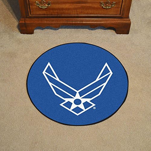 פאנמטס 5655 שטיח מבטא של חיל האוויר האמריקאי - 19 אינץ'. 30 אינץ'. / מאוורר ספורט בית תפאורה שטיח מחצלת זנב