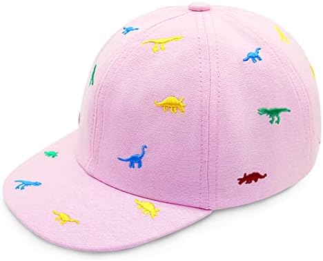 פוקסימי תינוקות בייסבול כובע פעוט כובעי שמש שטוחים שוליים כובע משאית כובע דינוזאור ילדה כותנה קיץ כותנה