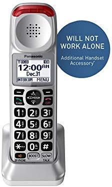 Panasonic New Dect 6.0 טלפון אלחוטי מכשיר טלפון אביזר דיבור מזהה מתקשר תואם למערכות טלפון אלחוטי KX-TGM450S-KX-TGMA45S