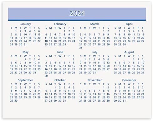 At-a-glance 2024 Flip-A-שבוע של מילוי לוח שולחן שבועי, 5-1/2 x 7, עם QuickNotes