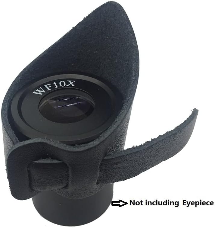 מיקרוסקופ אביזרי 2 יחידות רך גומי עינית עין משמרות פנימי קוטר 34-56 ממ עבור מיקרוסקופ מעבדה מתכלה