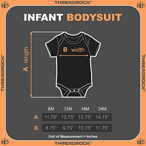 חצי ליטר חוט וחצי חצי ליטר בגד גוף תינוקות וחולצת טריקו לגברים סט תואם