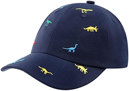 פוקסימי תינוקות בייסבול כובע פעוט כובעי שמש שטוחים שוליים כובע משאית כובע דינוזאור ילדה כותנה קיץ כותנה