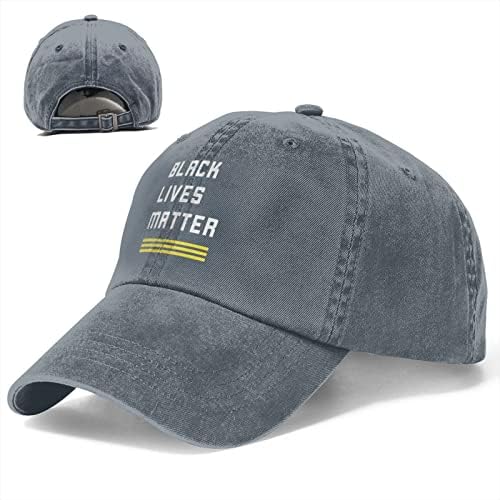 שחור חיים עניין בייסבול כובע בייסבול כובעי קאובוי מתכווננים כובעי גולף של גבר