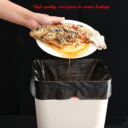 שקית זבל משיכת יוקרה - משק בית סגירה אוטומטית ניידת אחסון מעבה שקית פסולת פלסטיק - שקיות זבל ניידות מטבח מרובות צבעוני