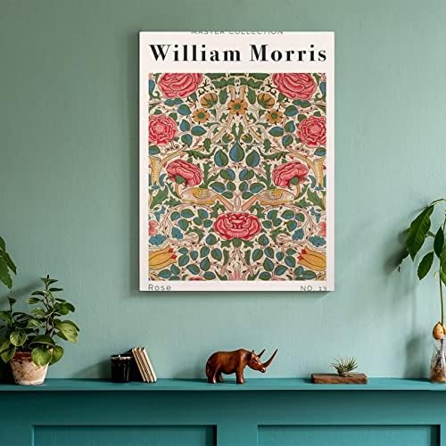 כרזות אמנות ויליאם מוריס גן צמח שוק פוסטר אמנות הדפסים פרחים פוסטר קיר ציורי אמנות קנב קיר תפאורה ביתית תפאורה