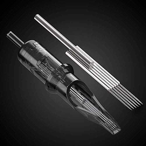 ערכת מכונת אקדח רומלון מקצועית - מכונה סיבובית עט LED אספקת חשמל 100 יחידות מחסניות 5 יחידות עור מזויף 6