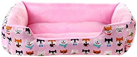 XEDCVR כלב מיטה מחמד מיטה מחמד מיטת מחצלת ספסל מקורה ספה לכלבים בינוניים קטנים D_55X45X16 סמ