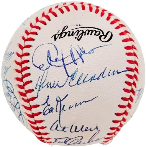 1969 צוות Mets New York חתימה בייסבול רשמי NL עם 23 חתימות PSA/DNA B57199 - כדורי בייסבול עם חתימה