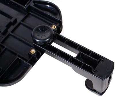 נאוויטק במושב האחורי לרכב שחור ניתן להרחבה תושבת אחיזה איתנה תואמת לטאבלטים בגודל 10.1 אינץ ' כולל לשונית סמסונג