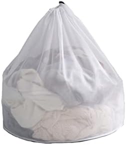גדול שק כביסה רשת כביסה שקיות עם שרוך עמיד לשטוף תיק לכביסה עדינה בגד כביסה רשת תיק למשפחה