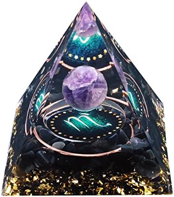 Sharvgun Pyramide Orgonite Génératrice d'énergie, Constellation Guérison Cristal Naturel, Chakra Reiki, Orgonite,