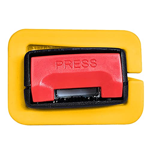 חגורת בטיחות ללא BPA ללא BPA בוסטר צהוב - מעלה ומייצב את המקלט שלך - מתנת מדבקת בטיחות לילדים מהנה, 5 חבילה)
