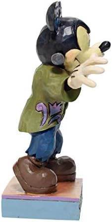 Enesco Jim Shore Disney Tradivers Halloween Frankenstein Mickey Mouse פסלון, 5.31 In, Multicice