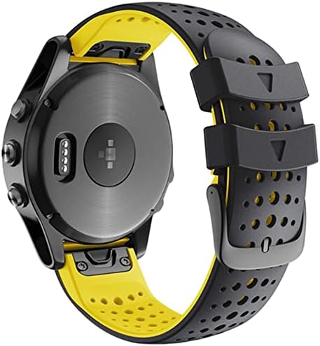 Adaara 26 22 ממ שחרור מהיר רצועת Watchband עבור Garmin Fenix ​​7 7x 6 6x fenix 5 5x 3 3 HR 935 צפה בסיליקון Easyfit Strap