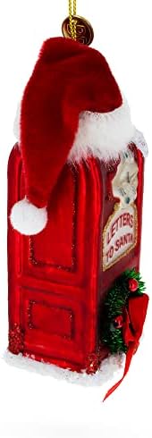 קישוט לחג המולד של תיבת הדואר של סנטה דואר