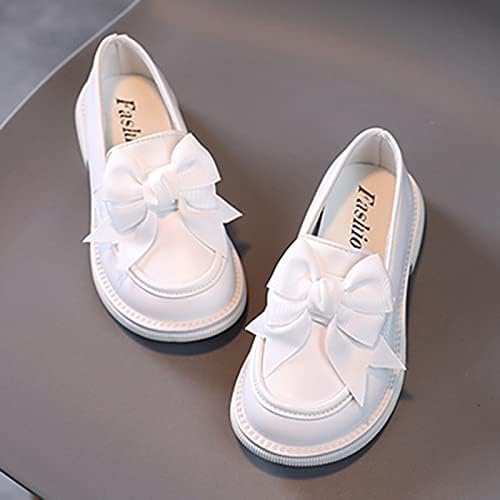 פעוט קטן ילד בנות בריטי סגנון בית ספר נעלי נסיכת ביצועים נעלי נעלי נוער 4