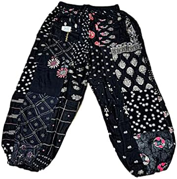 Craft Craft Hub® סיטונאי מגרשים מחשב מכנסיים למכנסיים לנשים טלאים יוגה בוהו פאלאצו ביגוד PJ בגדים