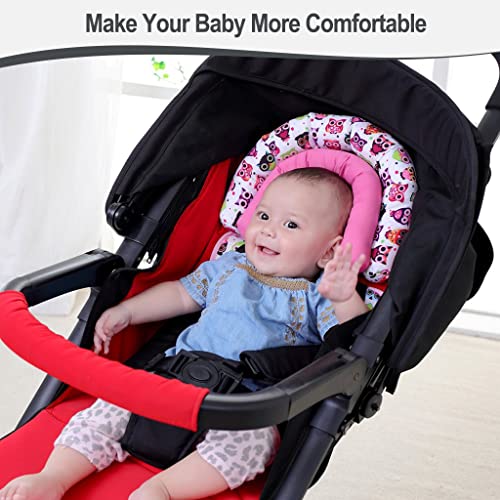 כרית טיולון לתינוקות, כרית תמיכה בצוואר מושב פעוטות 2-ב -1.
