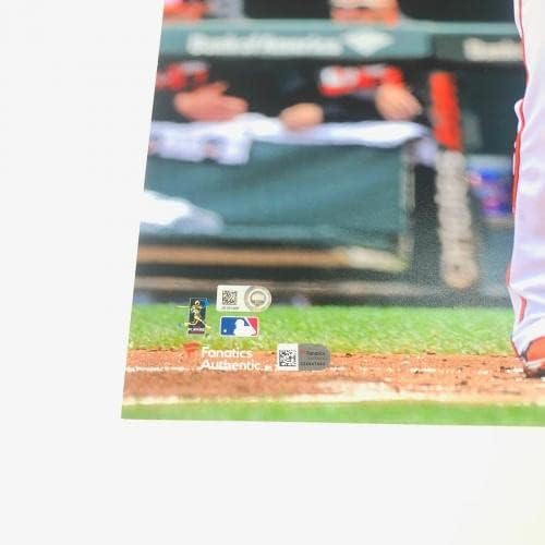 כריס דייוויס חתם על 16x20 צילום PSA/DNA Baltimore Orioles חתימה - תמונות MLB עם חתימה