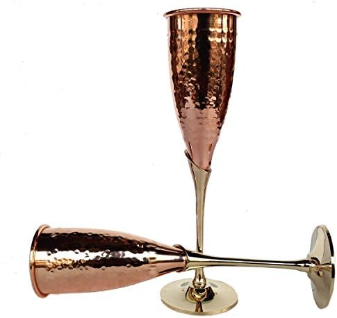 רסטוגי עבודות יד טהור נחושת יין זכוכית כלי שולחן בר מלון מסעדה הגשת יין ויסקי קוקטייל גביע סט של