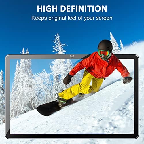 מגן מסך TOPESCT 2-חבילות עבור LENOVO TAB P12 PRO 12.6 אינץ '2021 שחרור, סרט זכוכית מחוסמת 9H, אנטי-סקרט, HD Clear