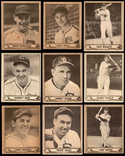 1940 משחק כדור שיקגו ווייט סוקס קבוצה סט שיקגו ווייט סוקס VG+ White Sox